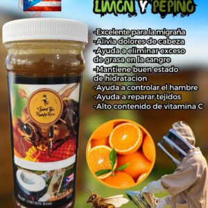 Miel con Naranja, Limon y Pepino